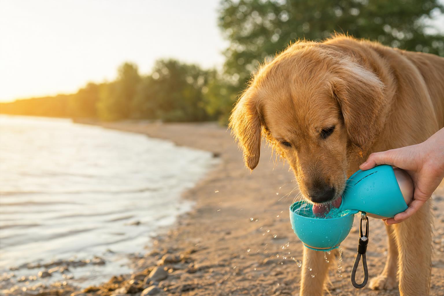 Agua para tu perro, estés donde estés